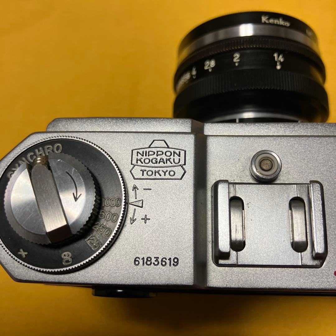 Nikon S2レンジファインダー+50mm F1.4