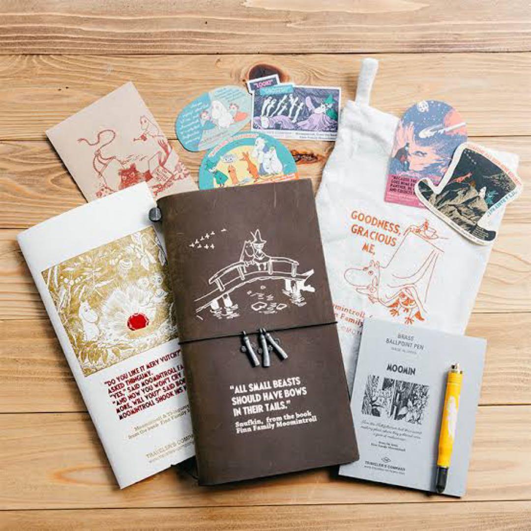 TRAVELER'S COMPANY トラベラーズノートセット（ムーミン一家）