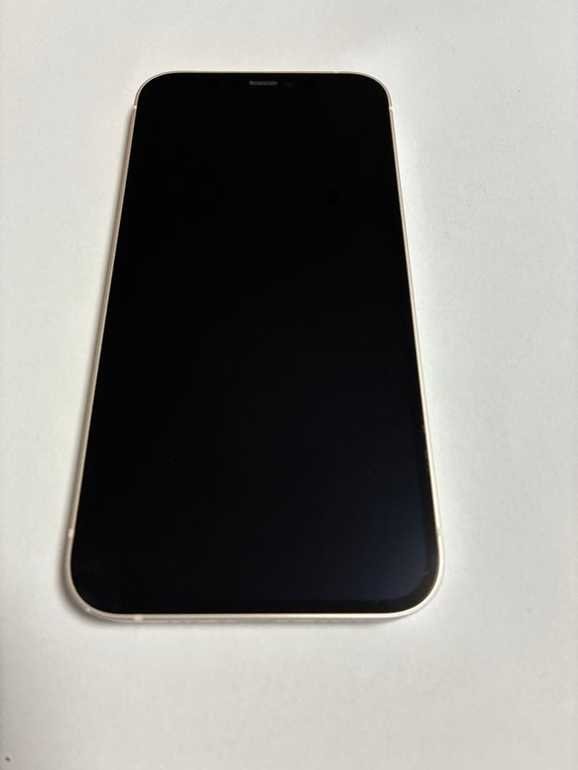 【ジャンク品】iPhone12 外カメラ不良 64GB ホワイト（SIMフリー）
