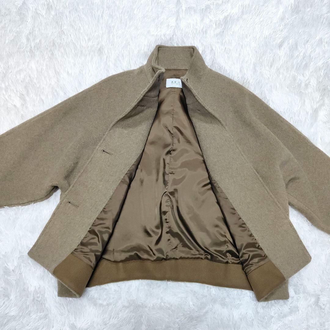 ADAM ET ROPÉ FEMME　スタンドカラーミドルコート　Fサイズ