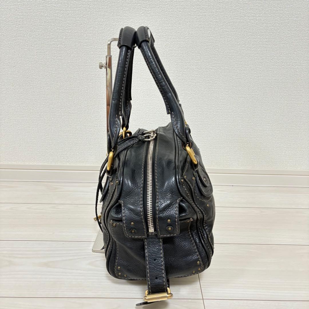 Chloe クロエ パディントン ハンドバッグ レザー 南京錠