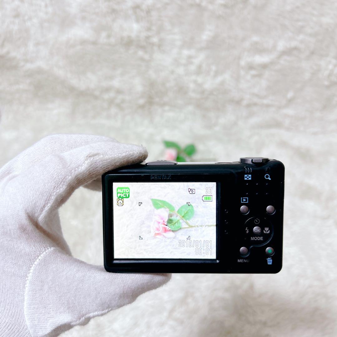 【可愛いコンデジ】PENTAX optio RZ10 ホワイト　動作確認済