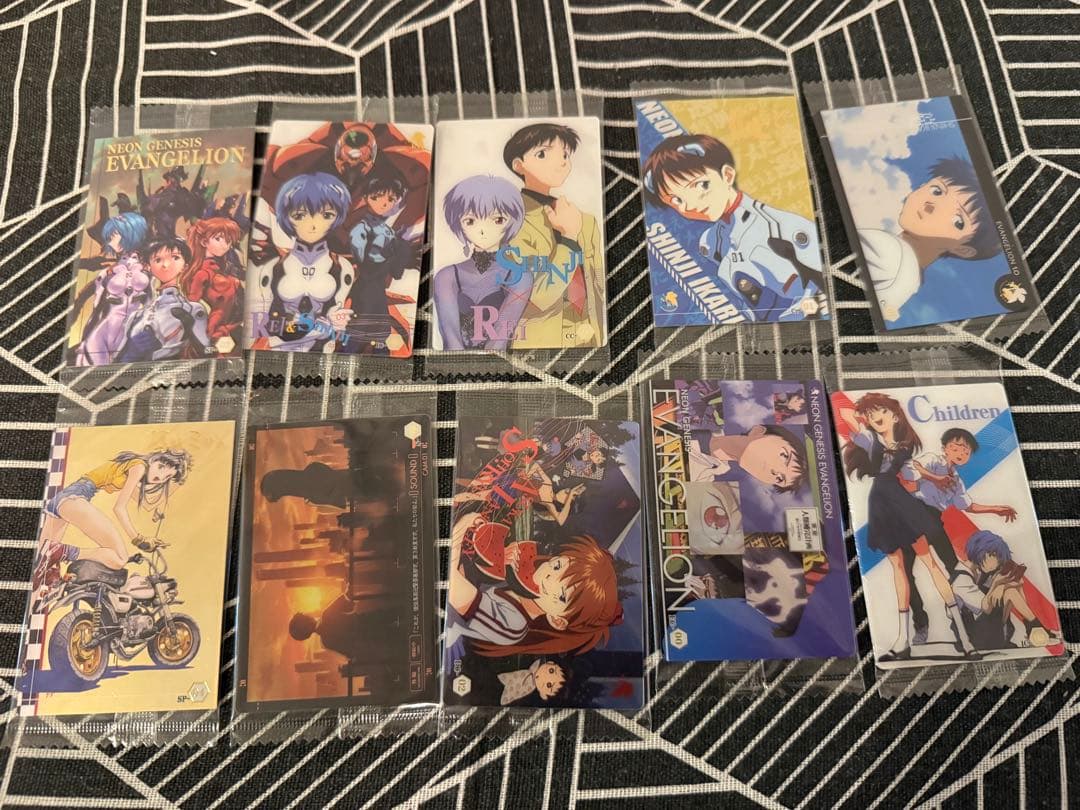 エヴァンゲリオン ウエハースカード167枚　ファイル2点