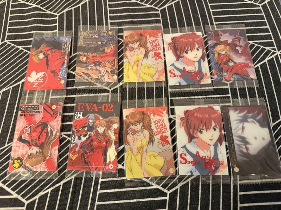 エヴァンゲリオン ウエハースカード167枚　ファイル2点