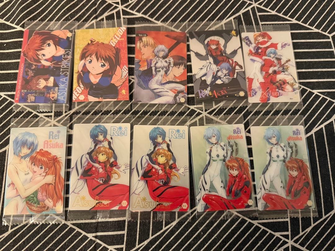 エヴァンゲリオン ウエハースカード167枚　ファイル2点