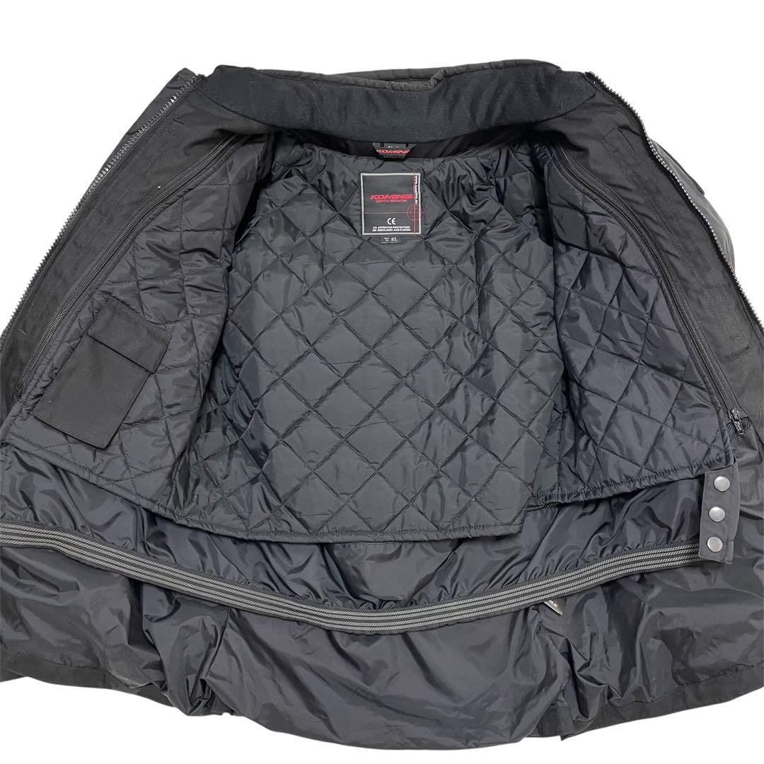 美品✨コミネ 防水ライディングジャケット 黒 ゴアテックス ウィンタージャケット