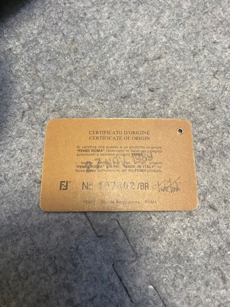 FENDI BOSTON BAG ボストンバック