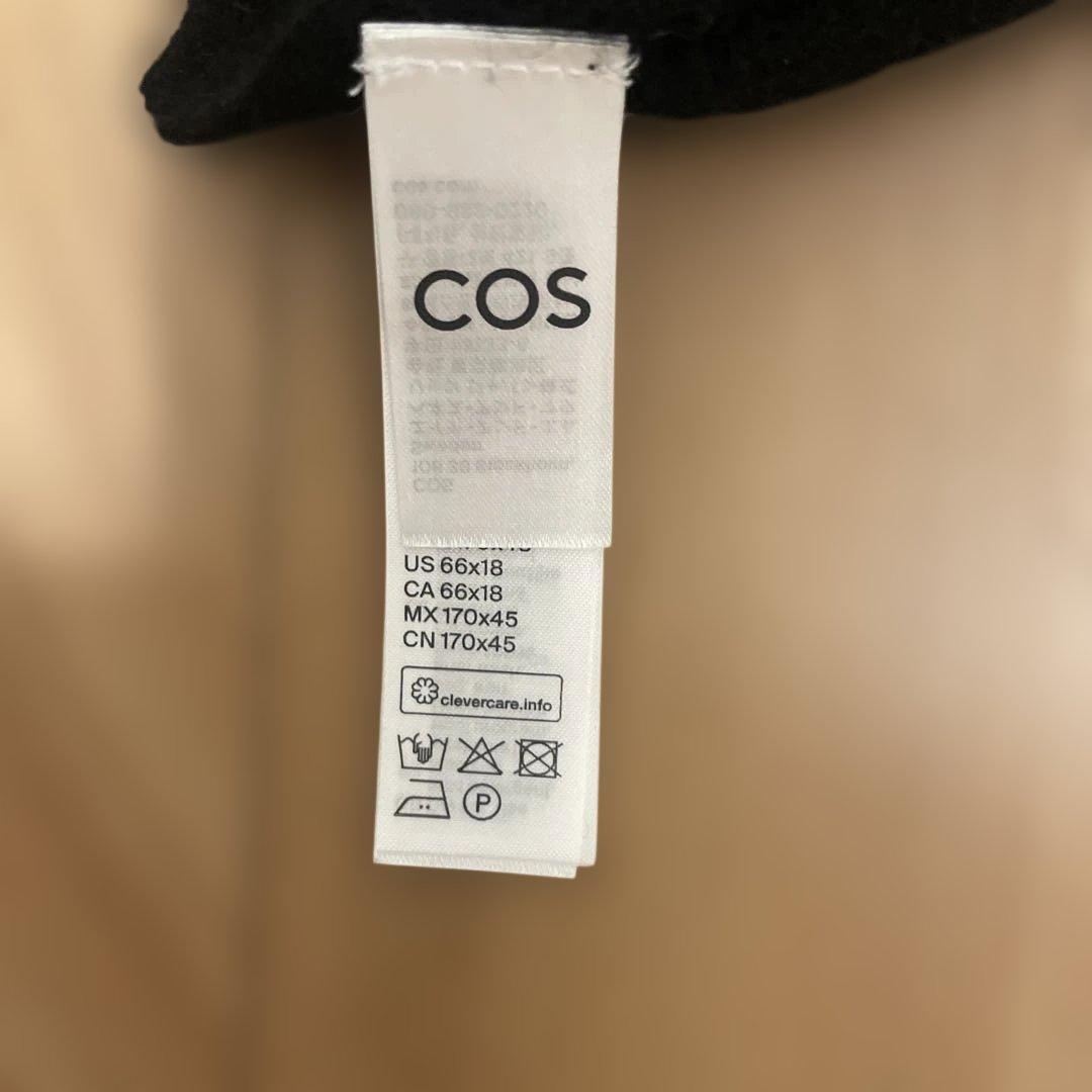 COS 100%カシミヤ ブランケット 170x45 cm