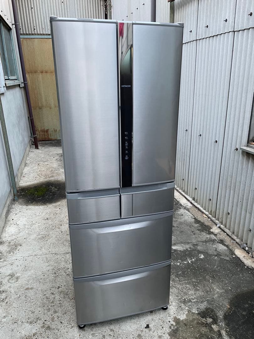 近隣配達可能　日立　441L 真空チルド　6ドア冷蔵庫　R-F440F