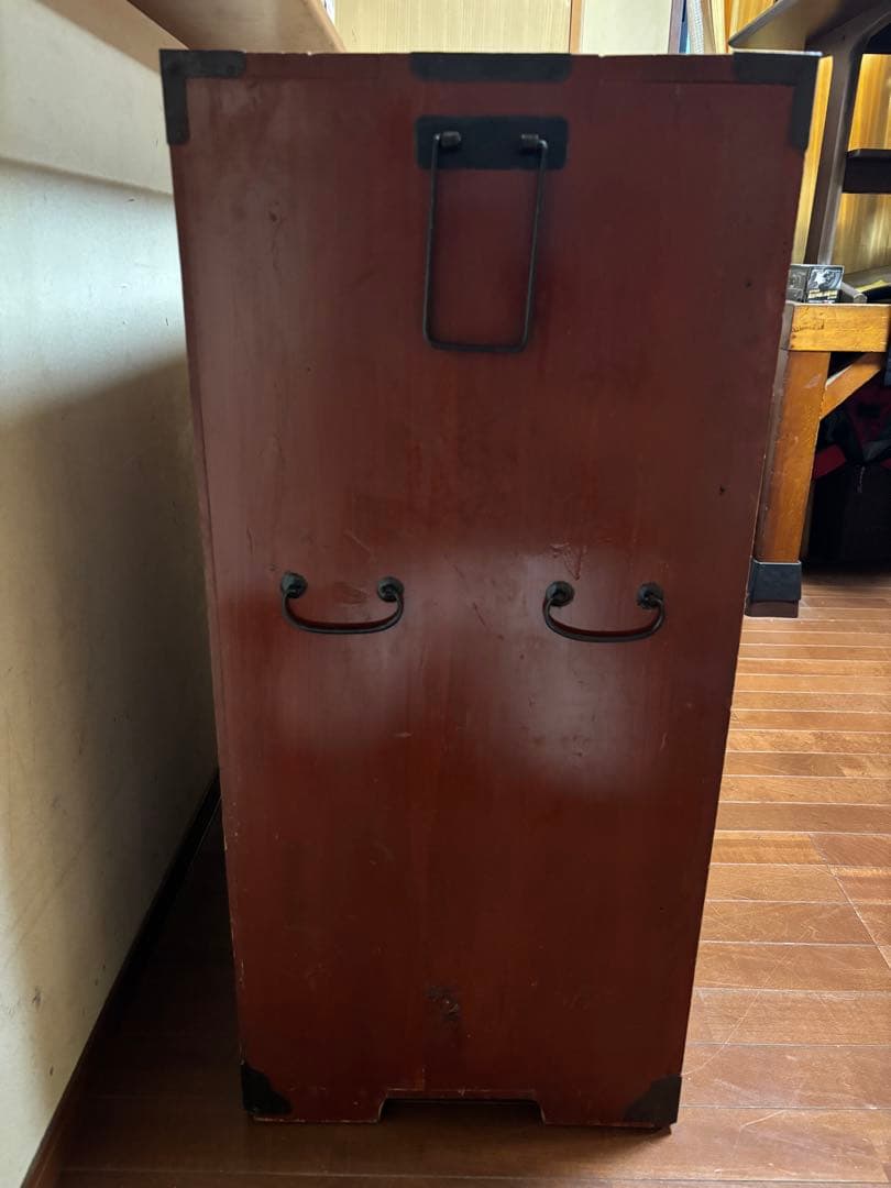 【大幅値引可能】【飛騨家具】和箪笥 かんぬき付き 古家具 アンティーク レトロ