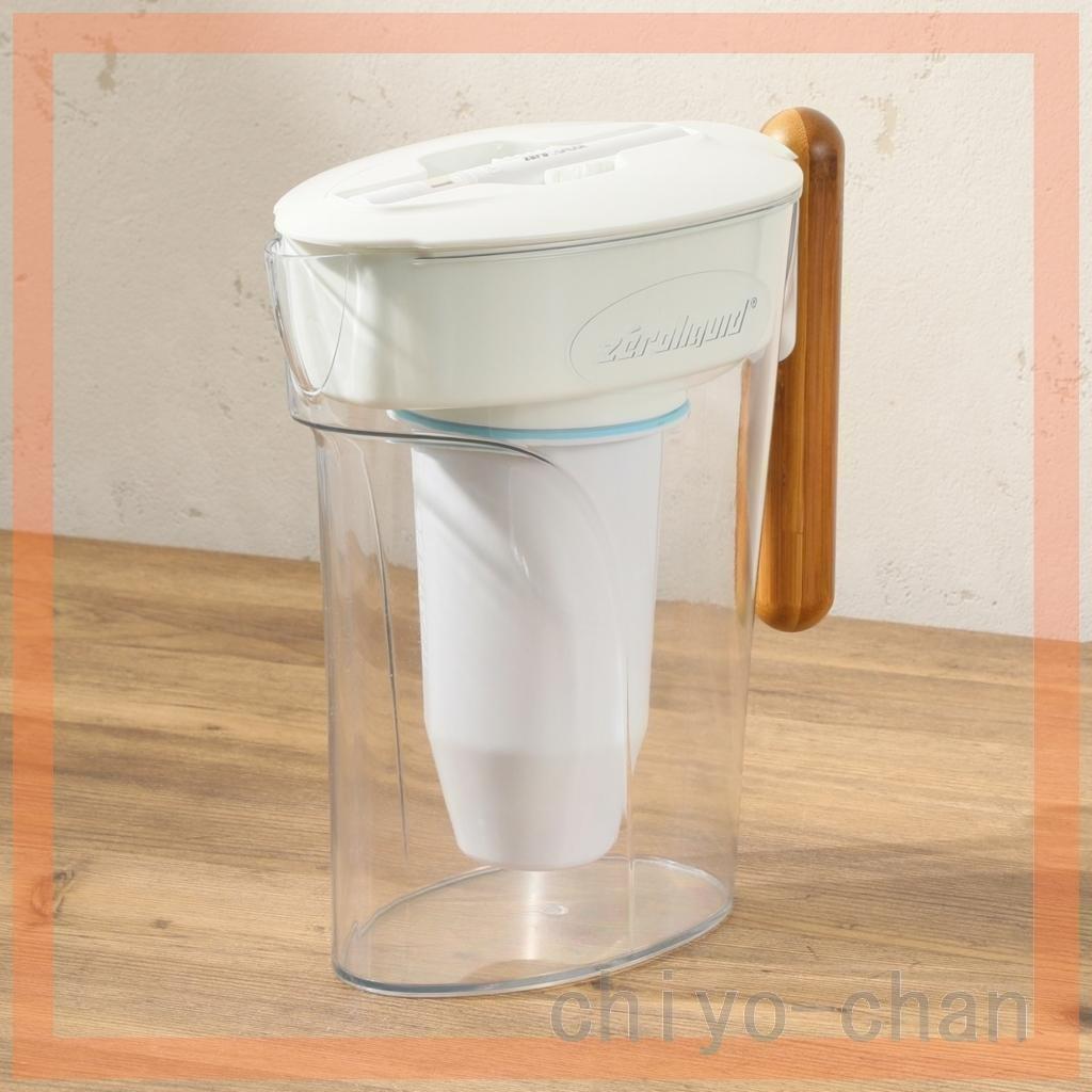 【３個セット】６層浄水フィルター搭載 素材の味を引き立てる ＺＥＲＯピッチャー