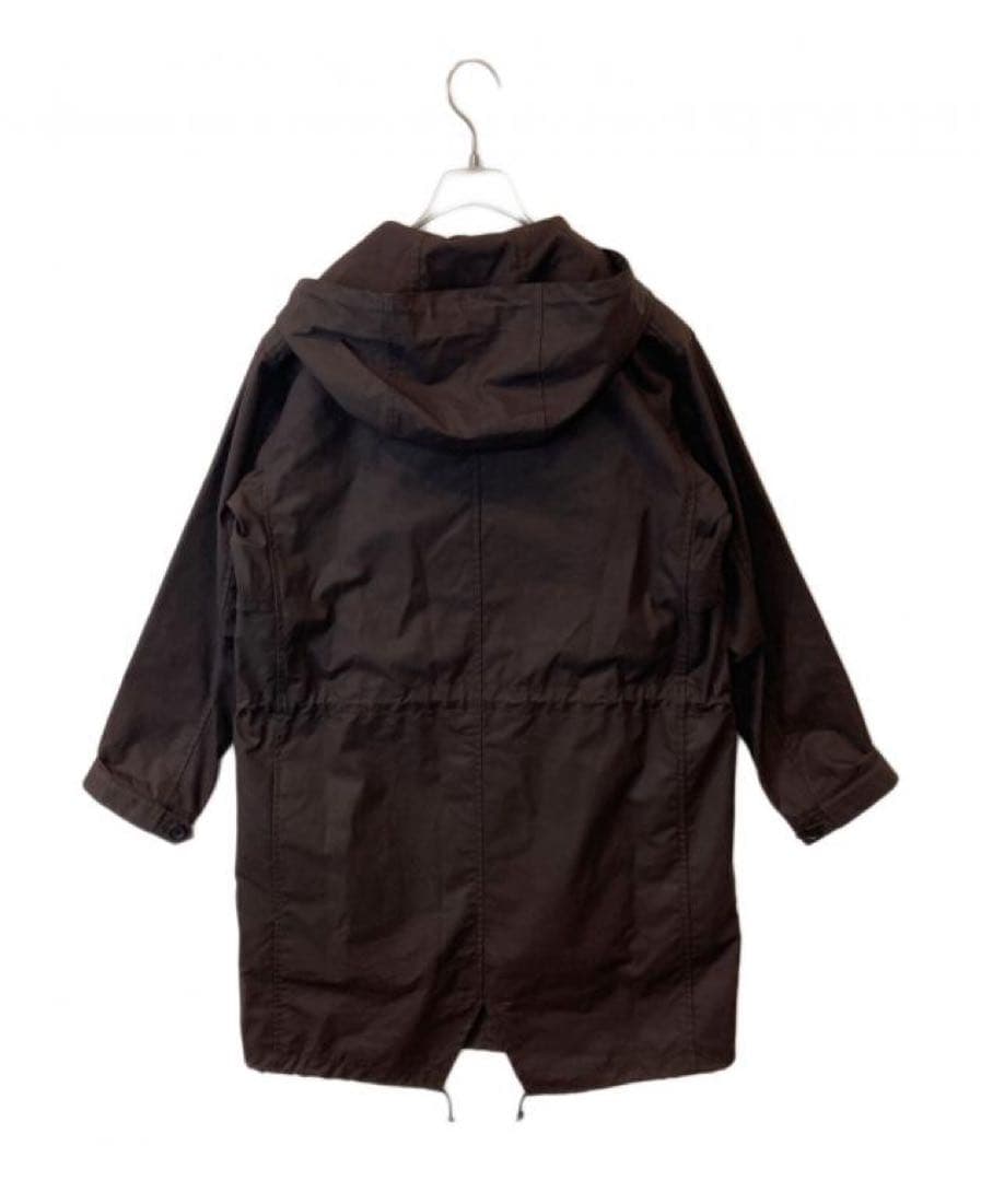 参価約9.5万【マーガレットハウエル】オイルドコットンフィッシュテールパーカー