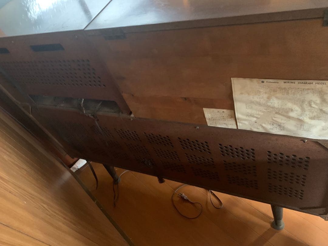 レトロ アンティーク 真空管ステレオ　Columbia