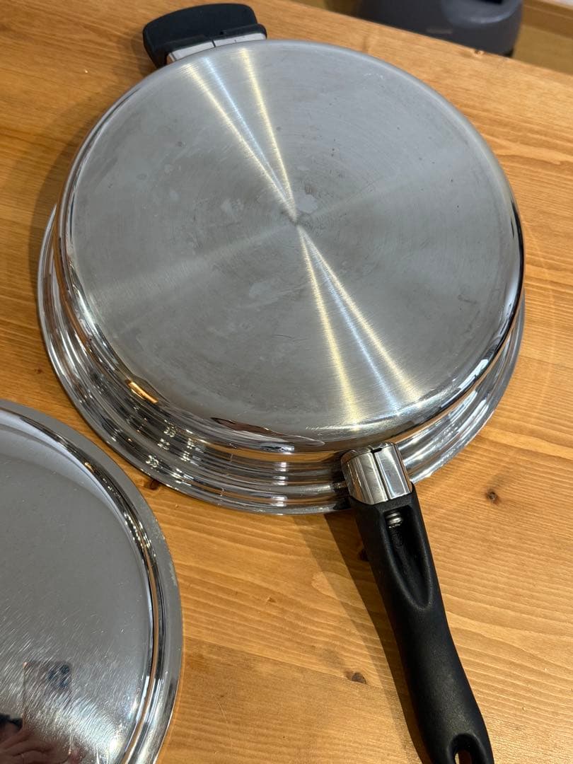 美品Amway アムウェイ鍋セット IHシチューパン、大フライパン