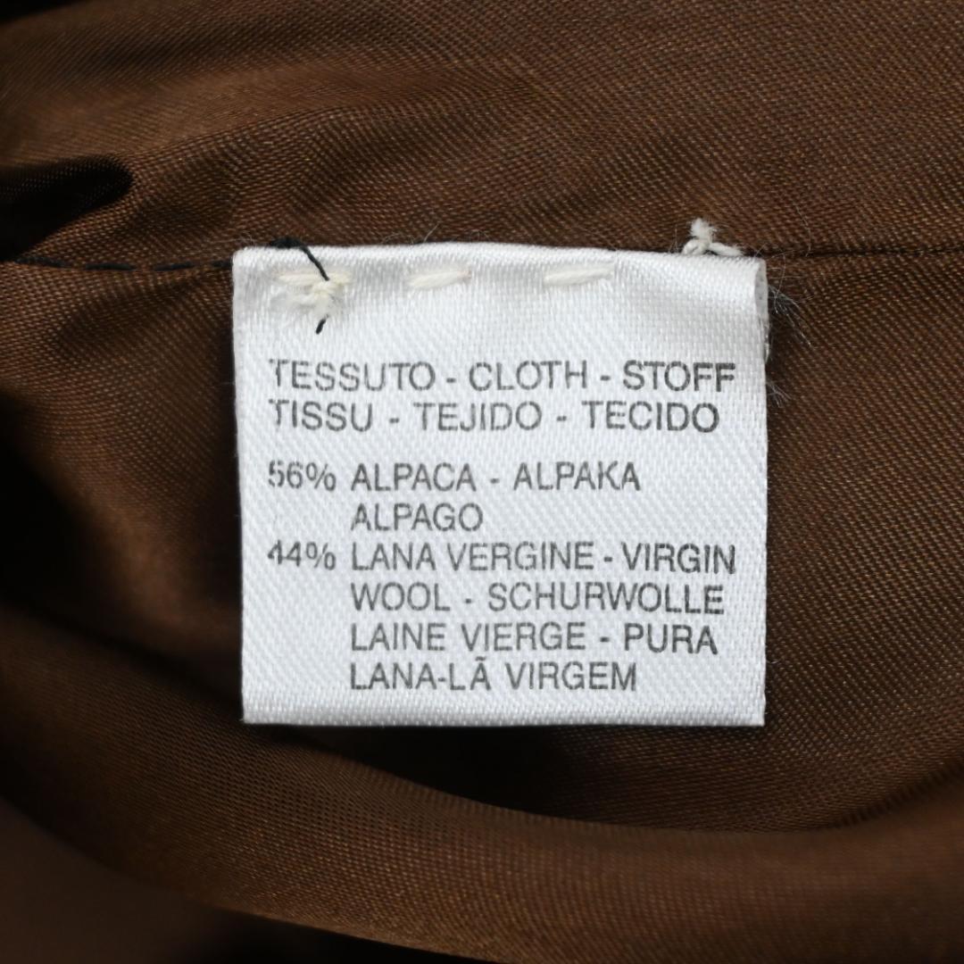 ■ 48289★年 マックスマーラ アルパカ混 スタンドカラーコート 白タグ*