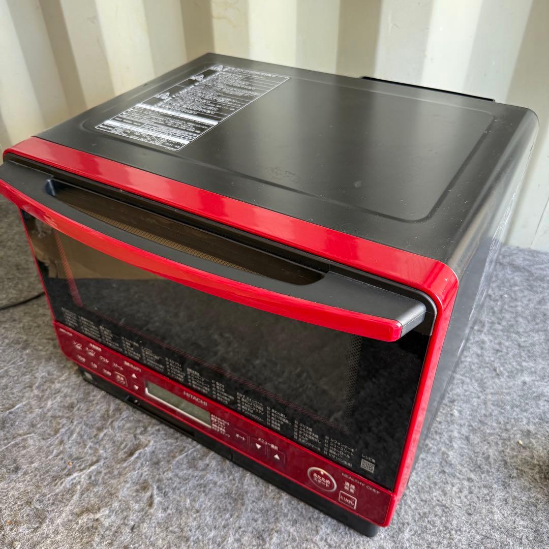 I1激安早い者勝ち✨　日立　過熱水蒸気オーブンレンジ レッド　新生活応援