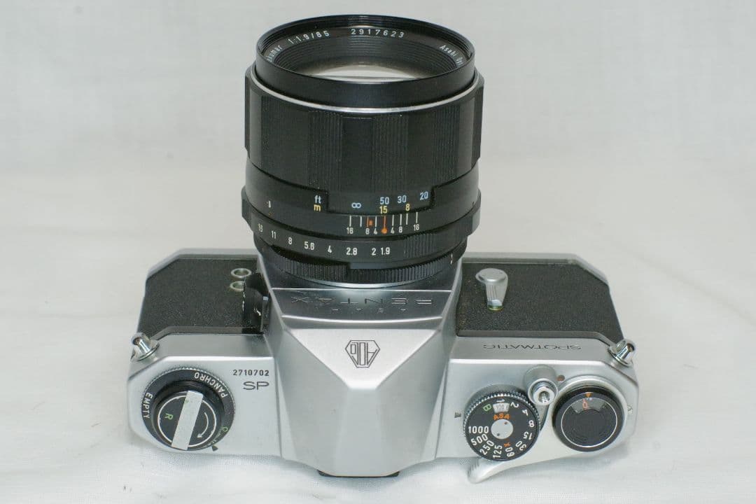 PENTAX 85mm f1.9 スーパータクマー アサペンSPボディ