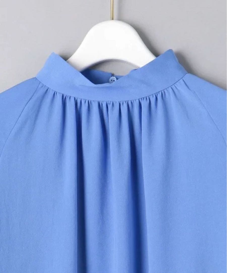 新品★ 手洗可 ギャザー長袖ブラウス 白UNITED ARROWS ¥17600