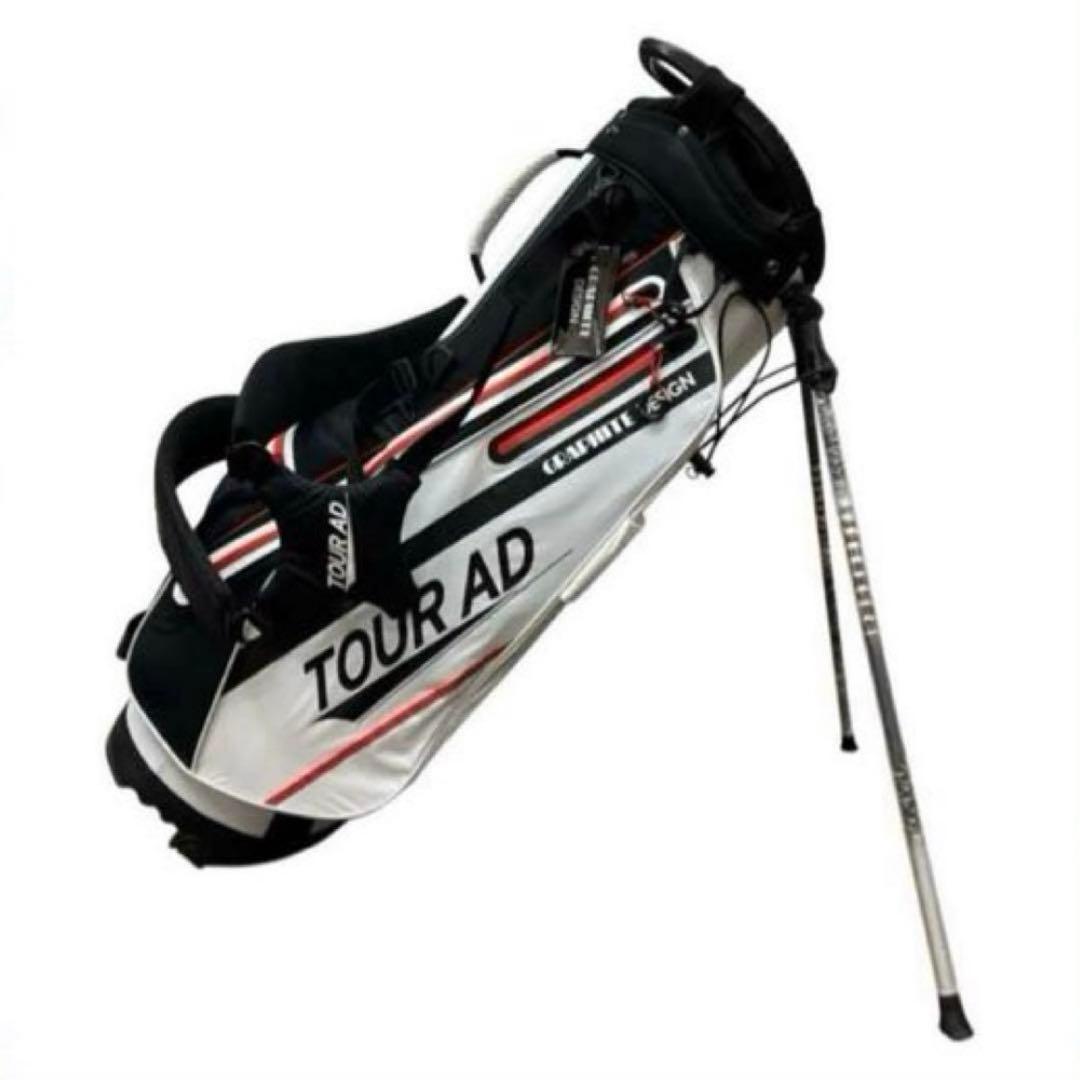 グラファイトデザイン　キャディーバック　白　2023年モデル