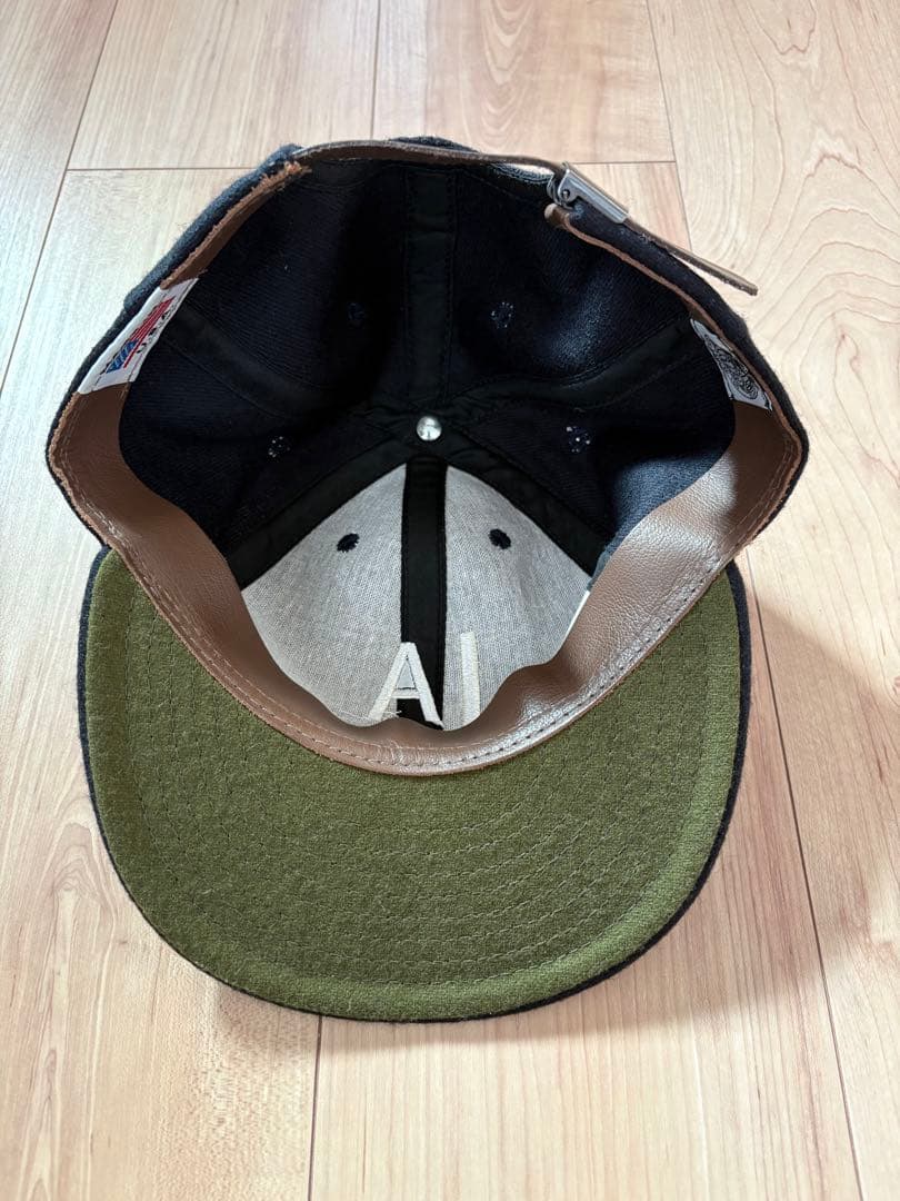 クーパーズタウン　ボールキャップ　ウールフランネル　ネイビー