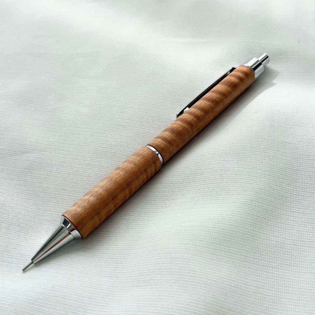 クラフトエー MP203 シャーペンIII 0.5mm 栃縮杢 栃杢