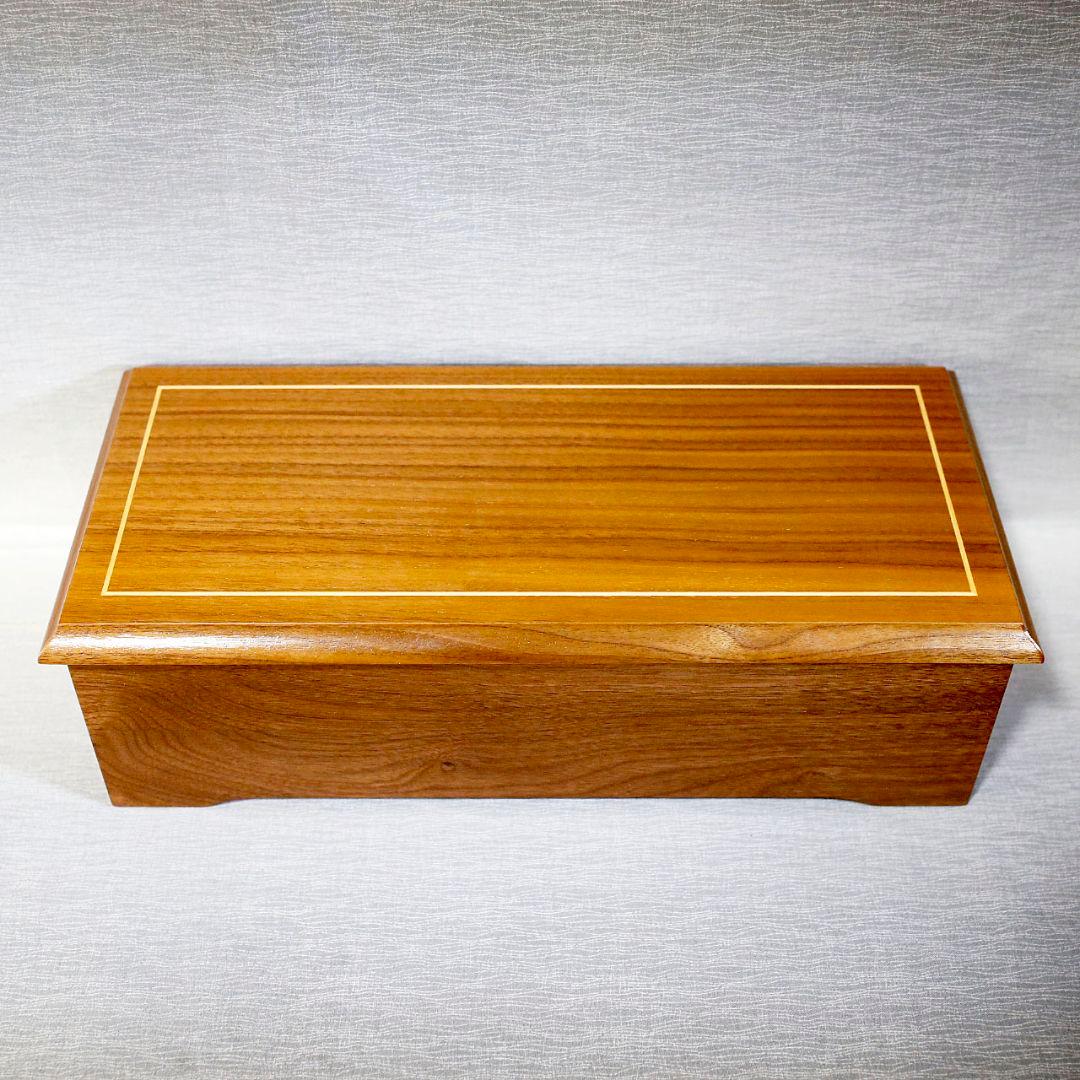 【美品】リュージュ 高級オルゴール １４４弁 チャイコフスキー ３メロディー