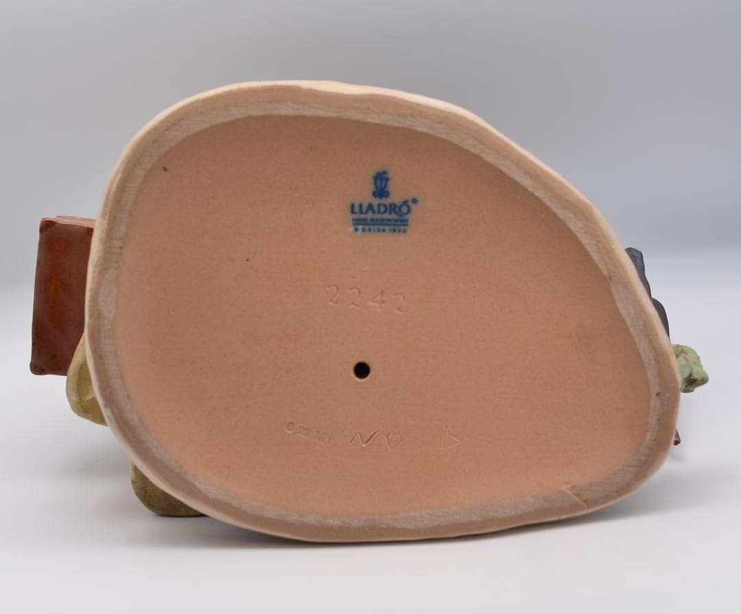 寒い日の登校　＃2242　★リヤドロ　スペイン　グレスコレクション　ヴィンテージ