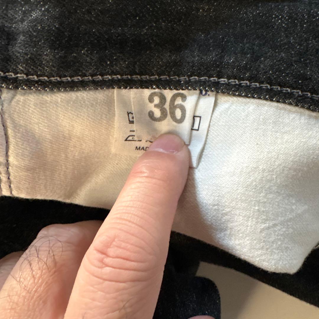 ウエアハウス 900XX 先染めブラック501XX 36インチ