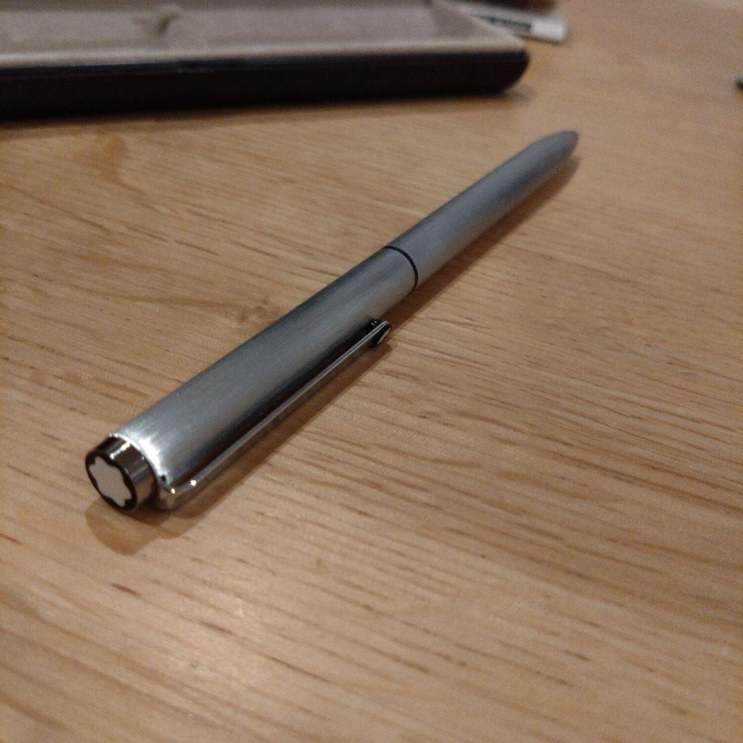 MONTBLANC ノブレス？ ボールペン 2色 シルバー