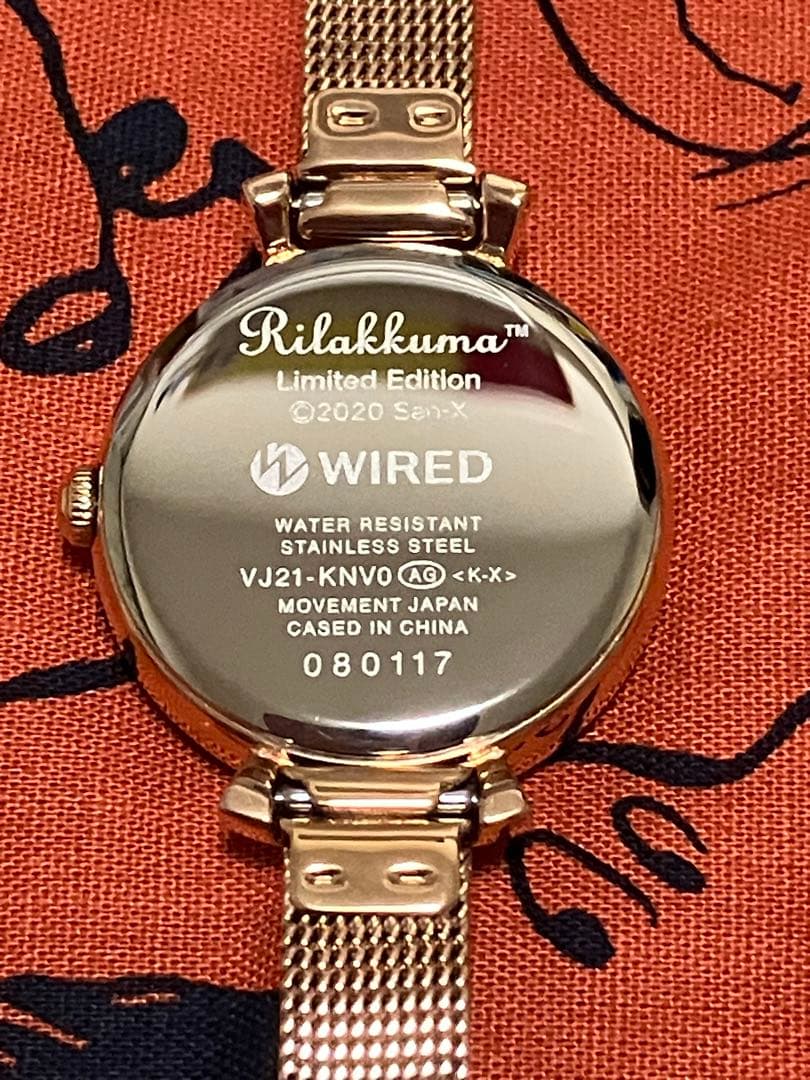 リラックマ 腕時計 Rirakkuma WIRED f SEIKO WATCH