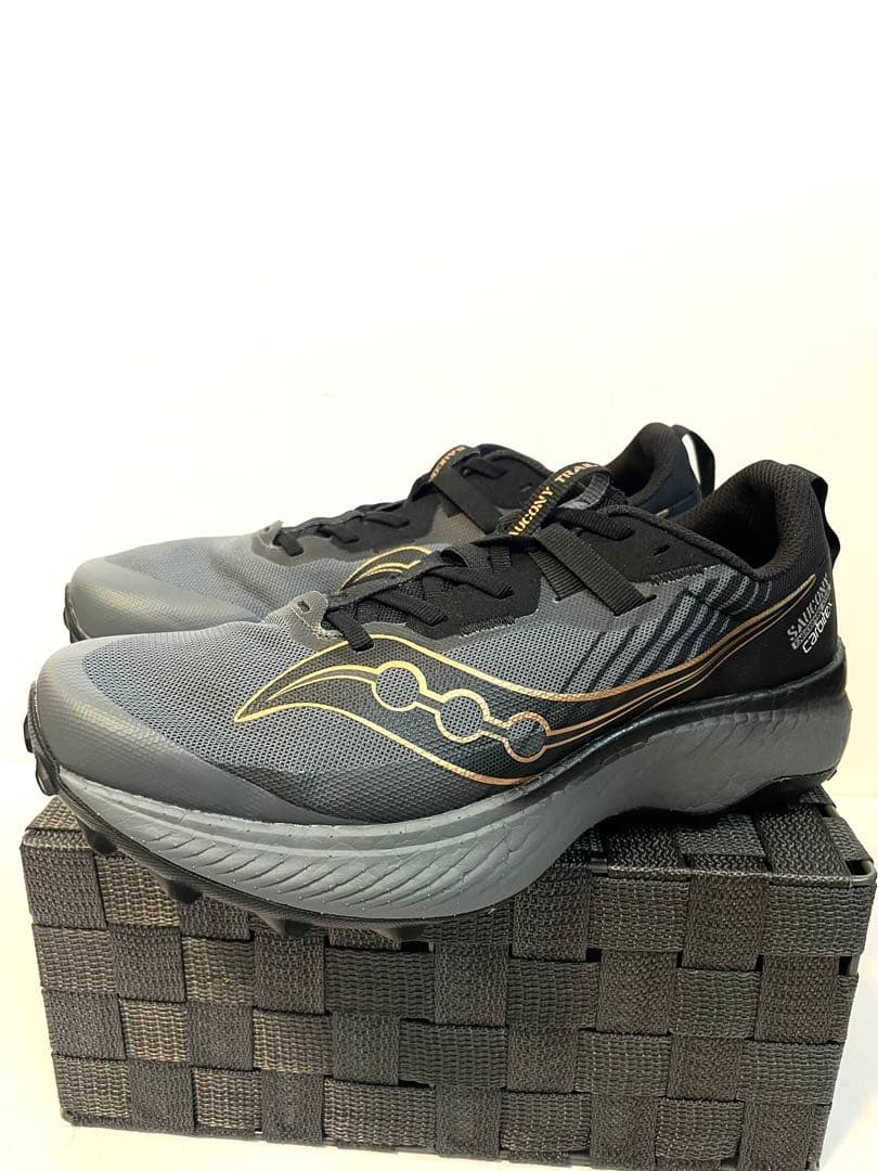 ユキチSAUCONY◾️エンドルフィン エッジ ◾️ランニング◾️グレイ◾️27