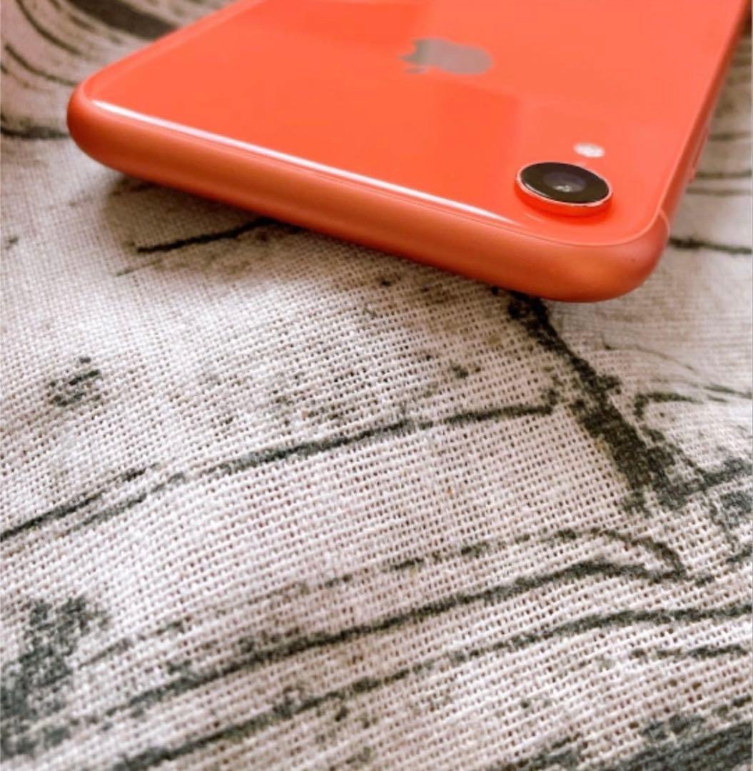 kyaさま専用　iPhone XR コーラル 64GB SIMフリー