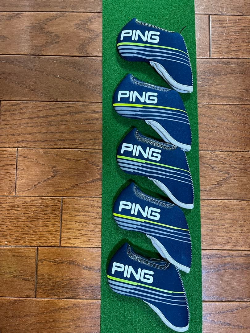 【人気】PING i525 アイアン 5本セット(7-U) 黒ドット