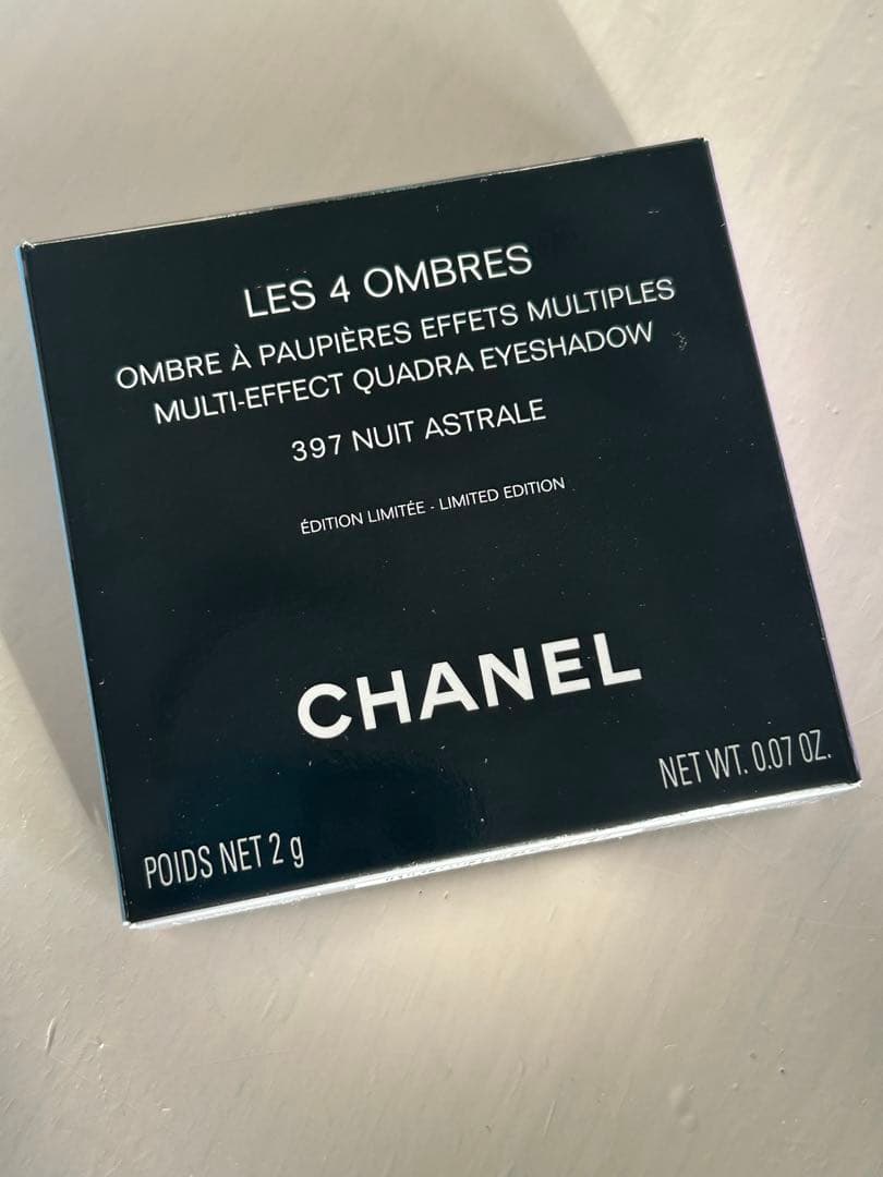 【CHANEL】 特別限定品 2025ホリデー レキャトルオンブル 397