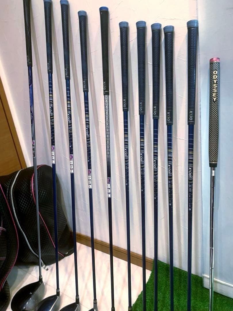 豪華　ダンロップ　ゼクシオ　レディースゴルフクラブ 本格フルセット　優しい