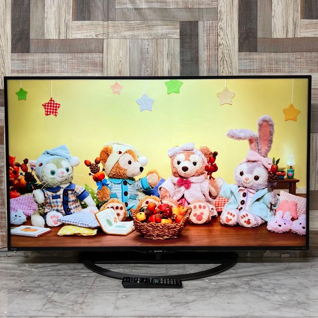 即日受渡❣️全国送料込シャープ 50V型4Kテレビ YouTube.NETFLIX
