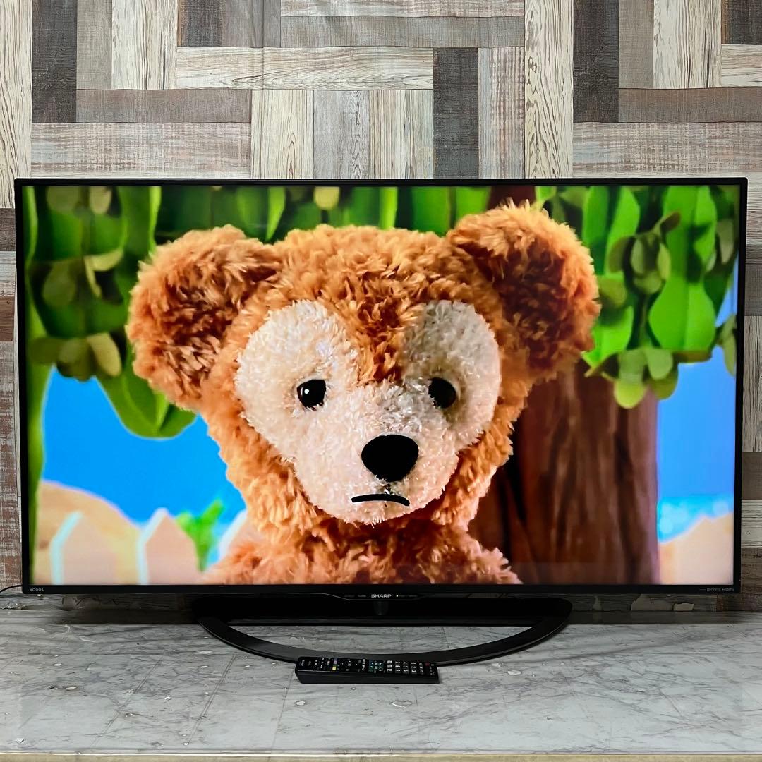 即日受渡❣️全国送料込シャープ 50V型4Kテレビ YouTube.NETFLIX