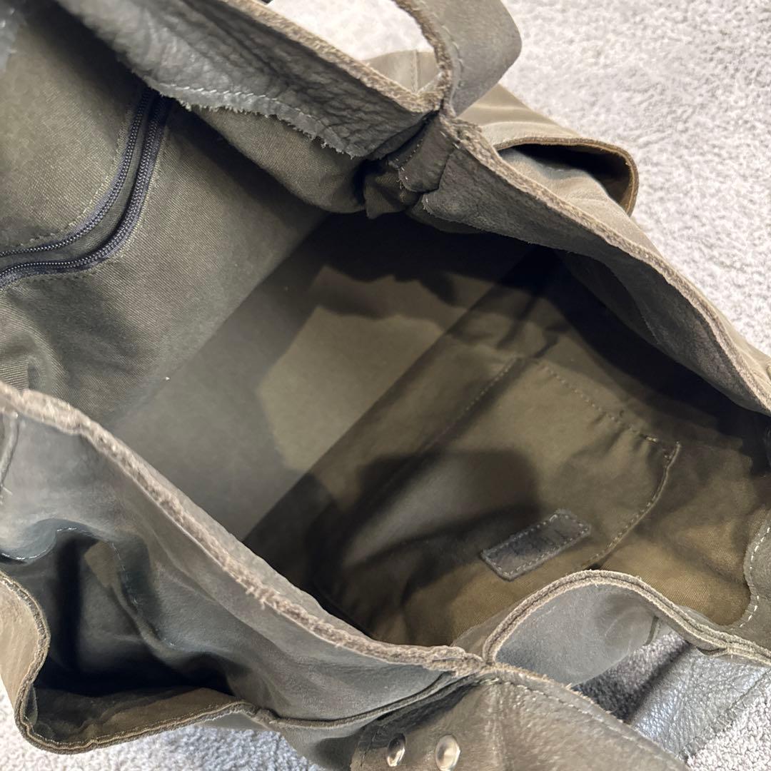 TRESトレ　00s archive y2k 平成　レザーハンドバッグ　スタッズ