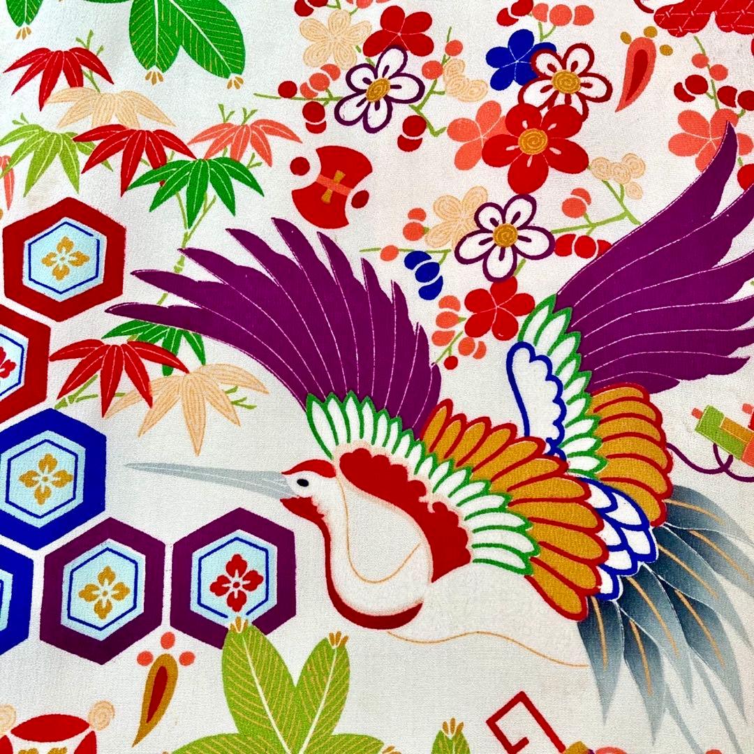 ★みるきーねむ です★アンティーク　ジュニア　女の子　子供着物　NO2