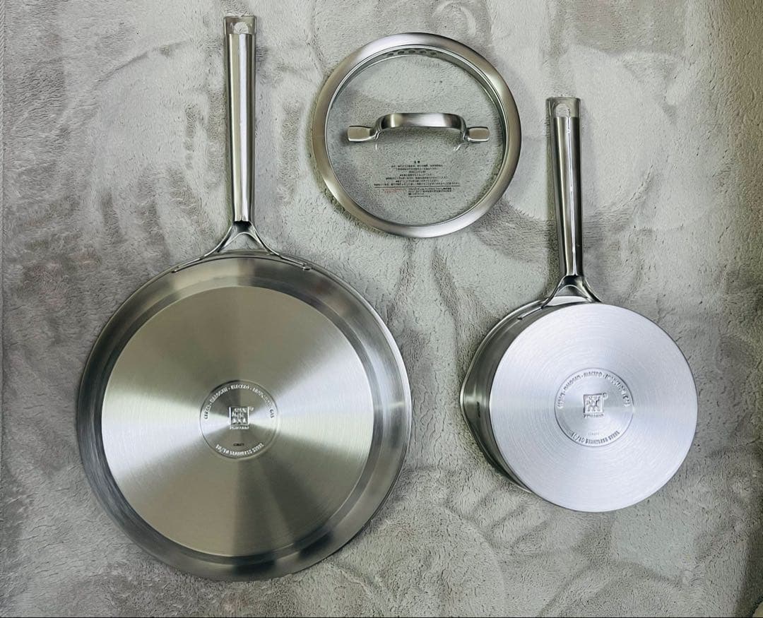 新生活応援 ツヴィリング 鍋 フライパン IH 湯切り 26cmセット！