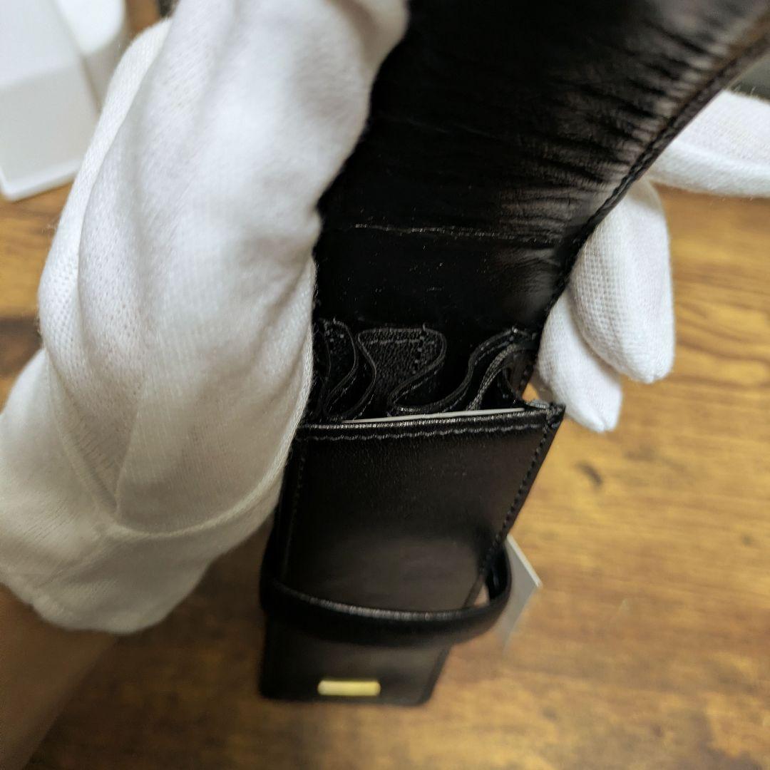 【PILOT廃版】牛革ペンシース　カスタムレザーコレクション2本差　B　箱付き