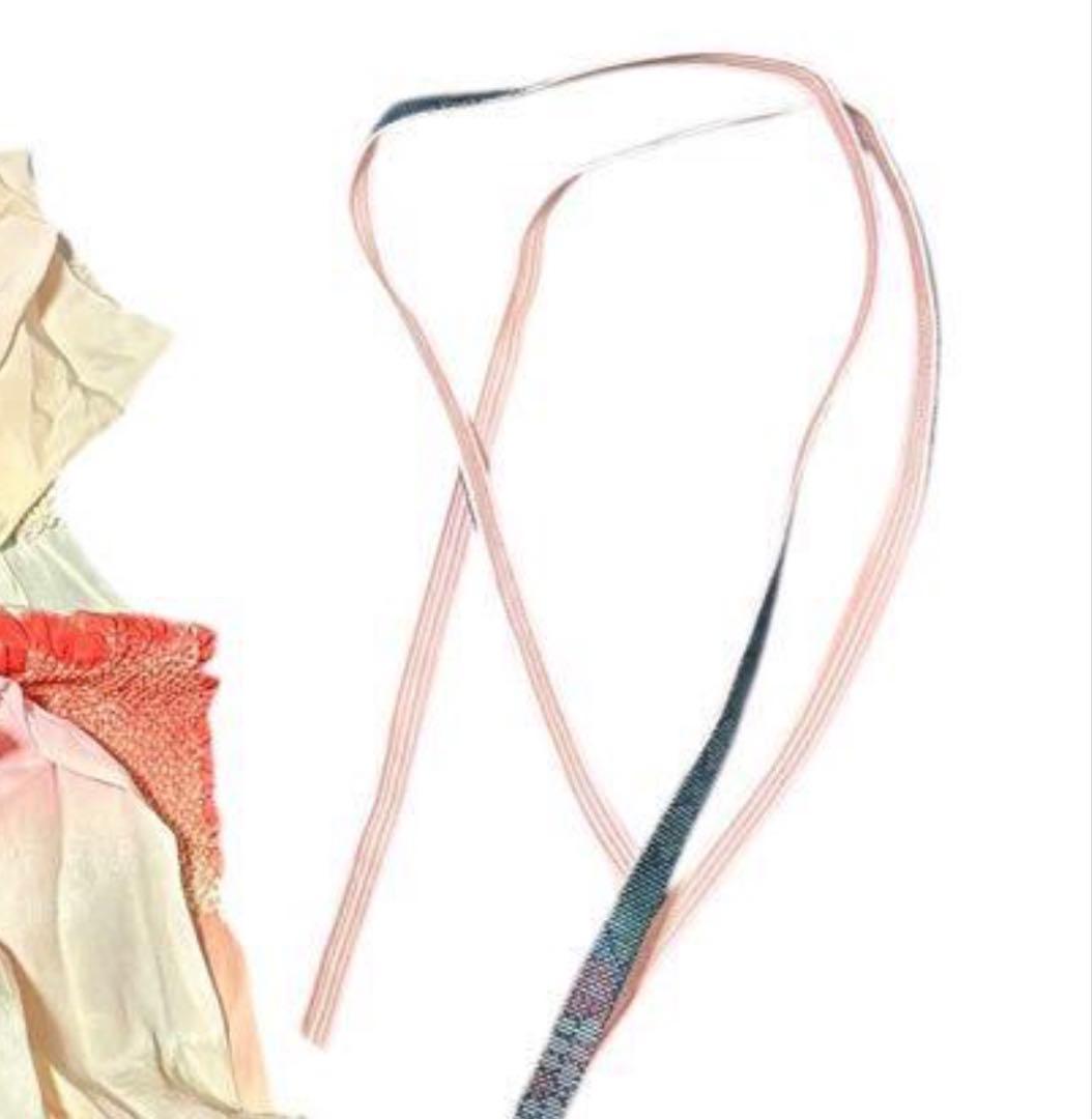 C*o様 未使用近い　美品　袷　正絹　生紬　琉球絣柄　小紋　フルセット