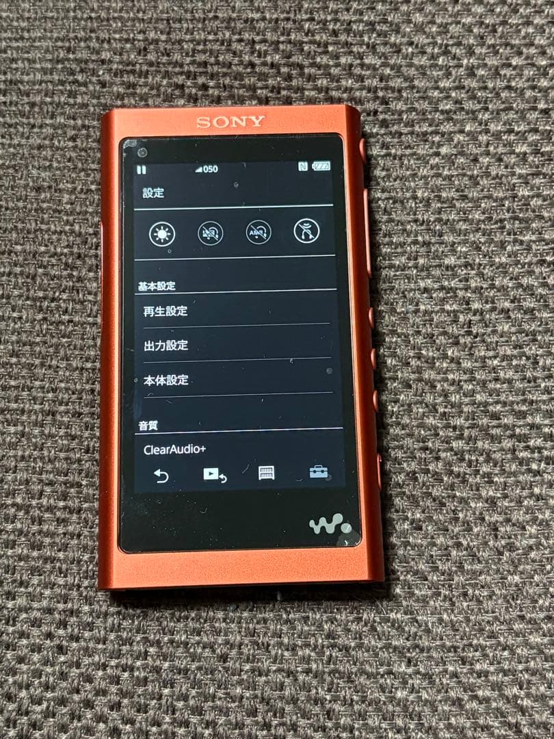 T*A様 SONY NW-A55 DIGITAL MUSICPLAYER オレン