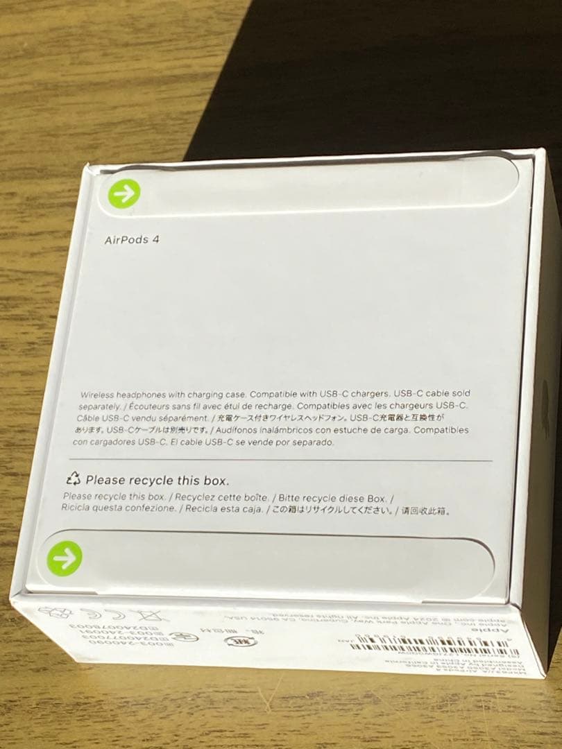 AirPods4 通常モデル　ANCなし