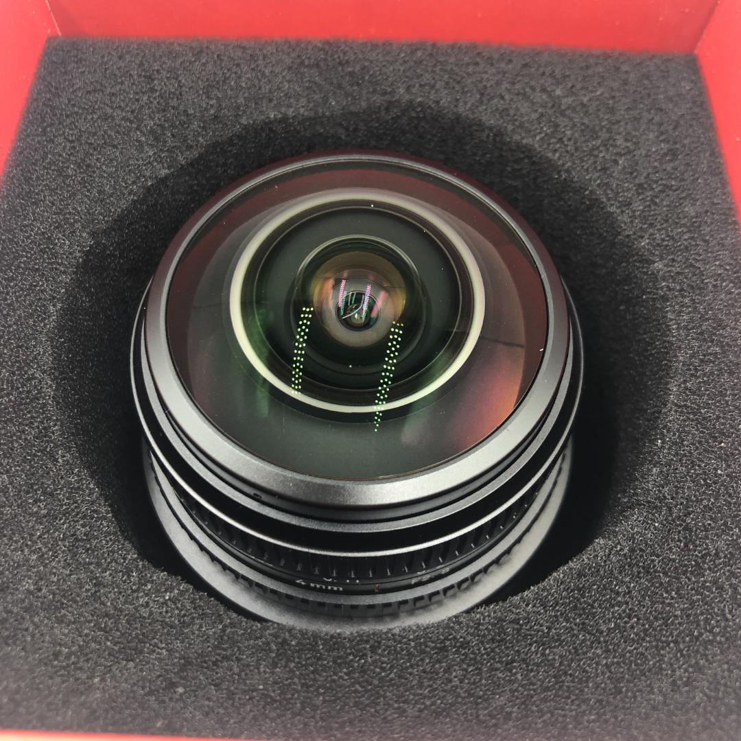 7artisans 4mm F2.8 円形魚眼レンズ/Y23862-O2