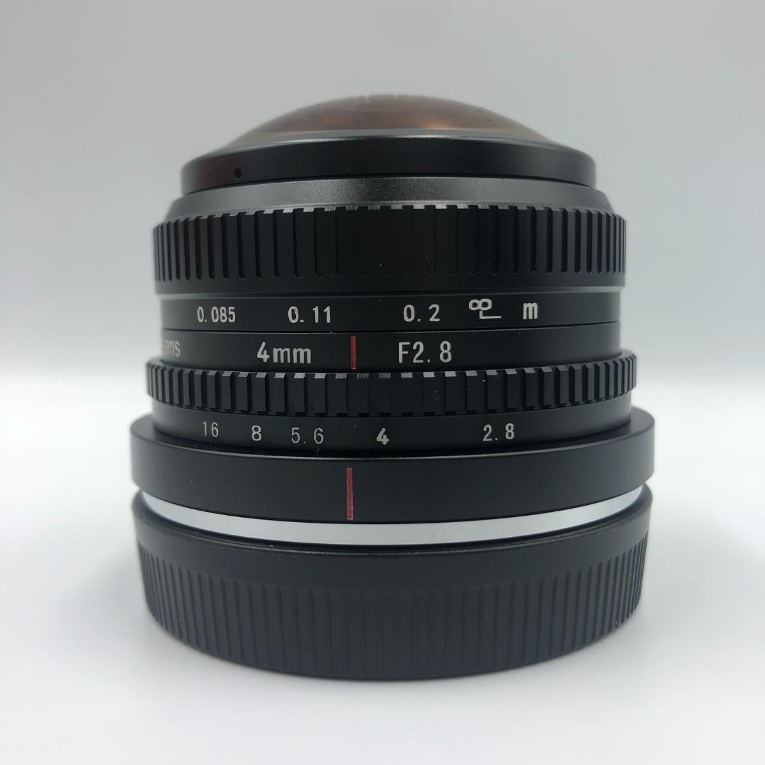 7artisans 4mm F2.8 円形魚眼レンズ/Y23862-O2