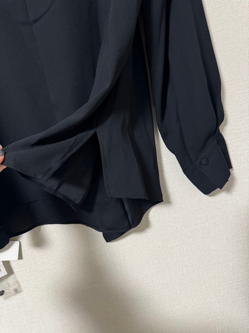 ヤマダヤ　FENNEL フリル付きブラウス 長袖シャツ　あいりさん紹介ブラウス⭐︎