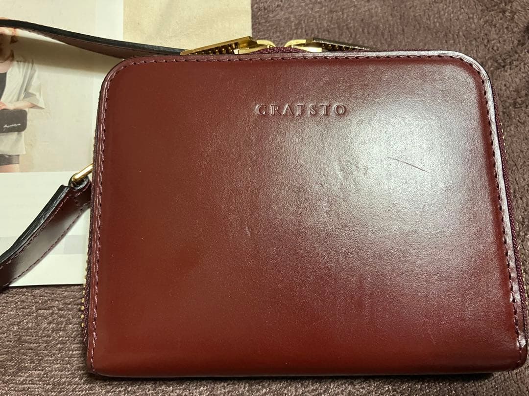 生産終了？CRAFSTO（クラフスト） ブライドルレザーネックウォレット