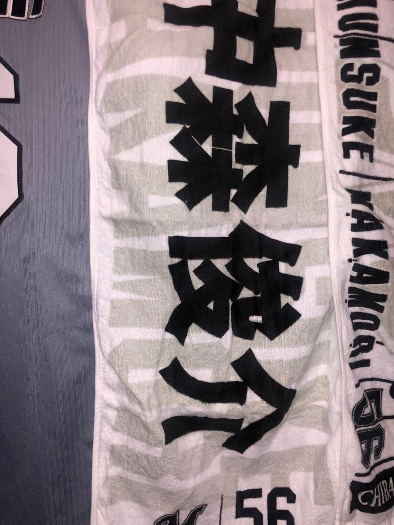 最終値引き料金❗️千葉ロッテ【56中森俊介】応援グッズ3点