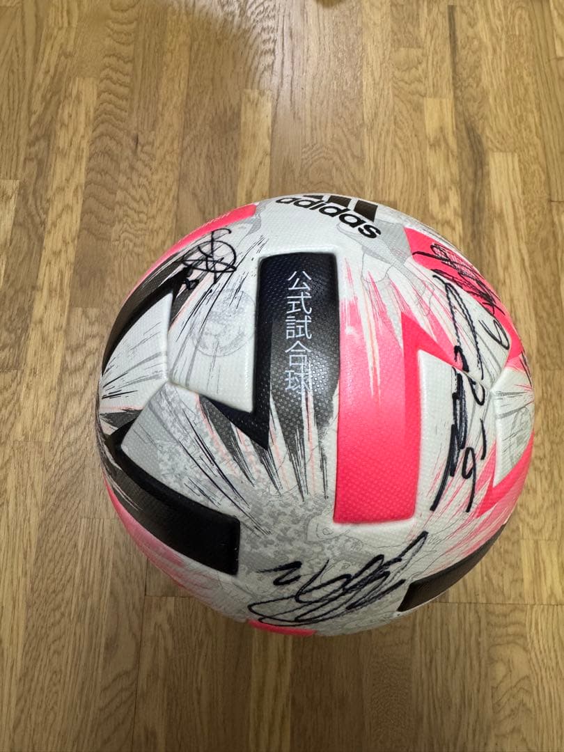 adidas TSUBASA 公式試合球 京都サンガサイン付き